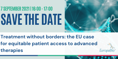 EuropaBioAdvancedTherapiesSep072021